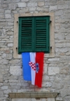 Dla Chorwatów każdy powód jest dobry, aby wywiesić narodową flagę, np. wygrana ich drużyny piłkarskiej.